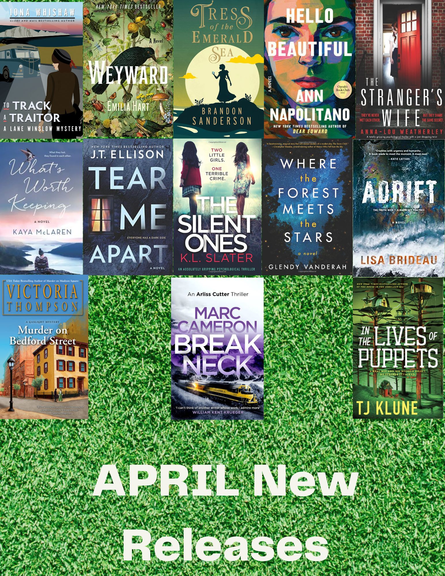 Adult New release fiction books for April 2023